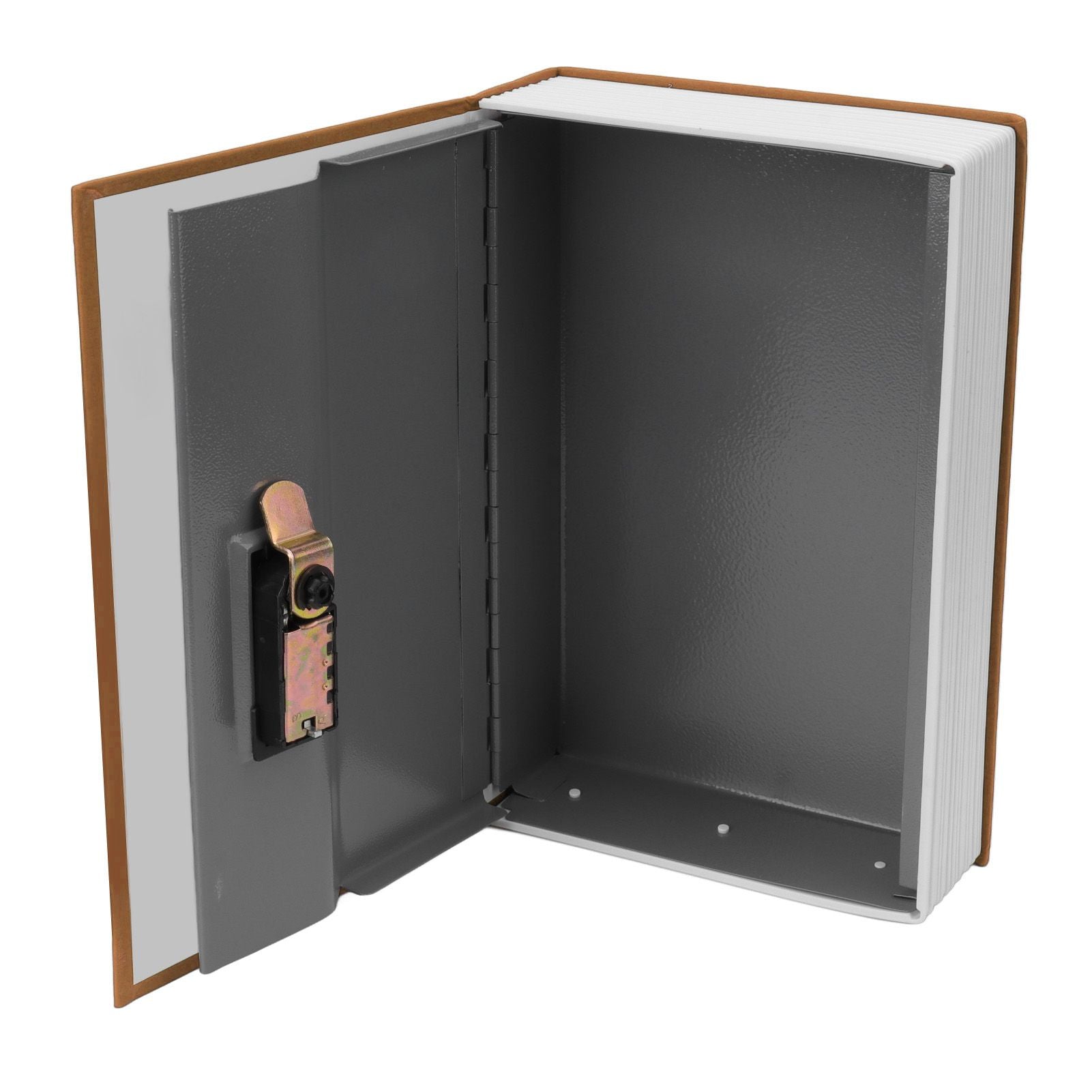 Diversion Book Safe Large Size Dictionary Style Stainless Steel Book Safe Combination Lock for Coins Card V1294-YM3117220242912-0421