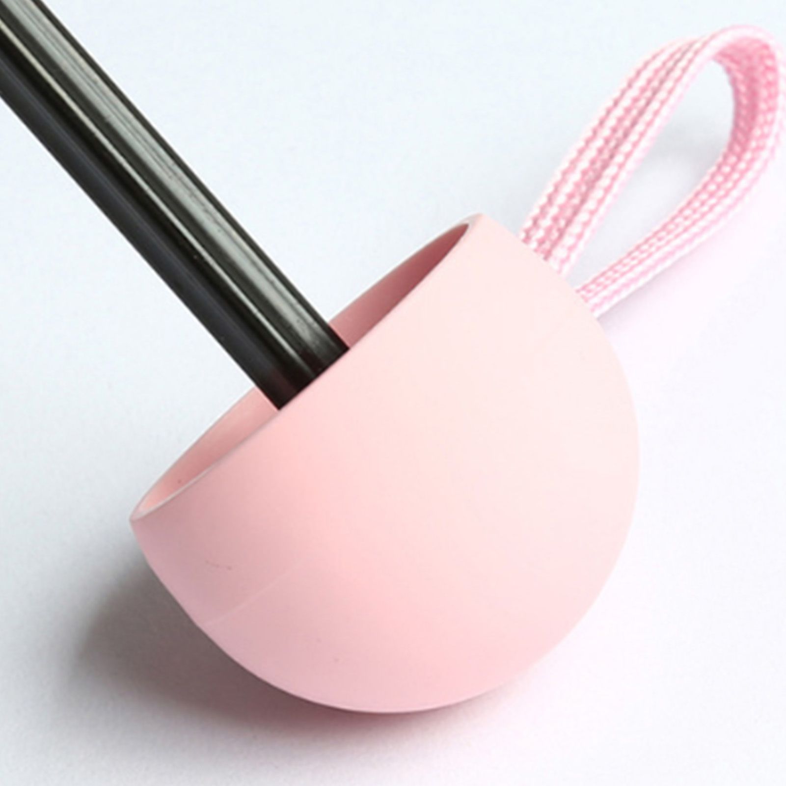 Capsule Umbrella Mini Pocket UV Resistant 2 Use 5 Section 8 Edged Outdoor Accessories Pink V1294-YM3117220243711-0421