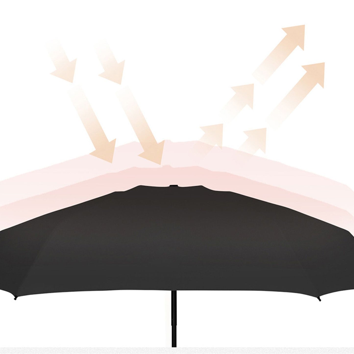 Capsule Umbrella Mini Pocket UV Resistant 2 Use 5 Section 8 Edged Outdoor Accessories Pink V1294-YM3117220243711-0421