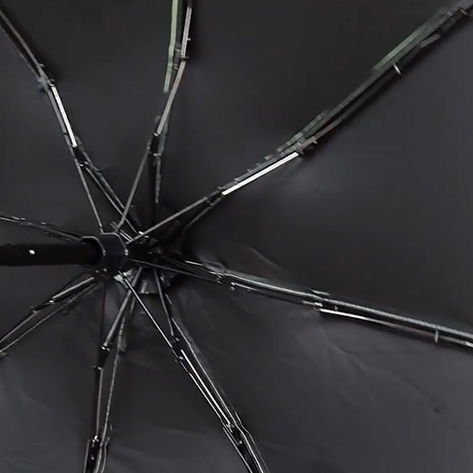 Capsule Umbrella Mini Pocket UV Resistant 2 Use 5 Section 8 Edged Outdoor Accessories Black V1294-YM3117220243713-0421