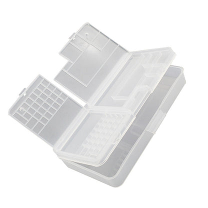 Electronic Components Storage Box Multipurpose Double Layer Rectangular PP Clear Component Containers V1294-YM3117220245311-0421