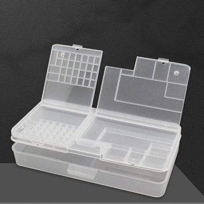 Electronic Components Storage Box Multipurpose Double Layer Rectangular PP Clear Component Containers V1294-YM3117220245311-0421