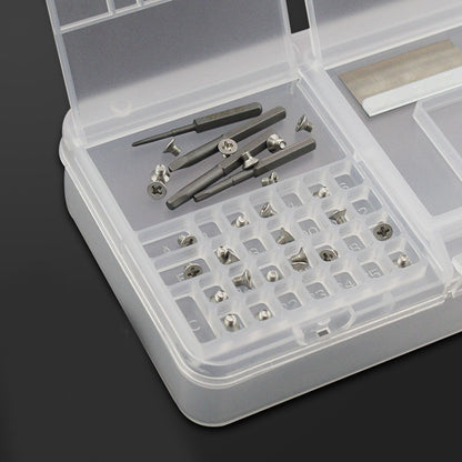 Electronic Components Storage Box Multipurpose Double Layer Rectangular PP Clear Component Containers V1294-YM3117220245311-0421