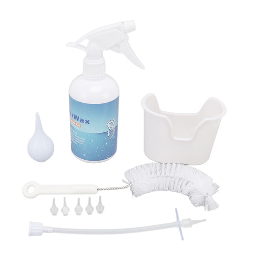 Ear Cleaning Kits 500ml Professional Ear Washer Irrigation Flushing Kit Ear Wax Removal Tool for Home Use V1294-YM3117220246111-0421