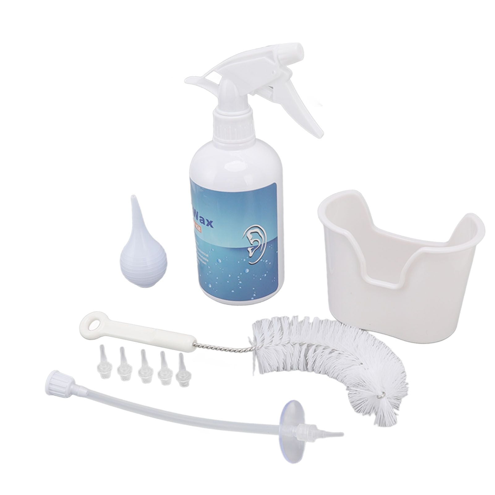 Ear Cleaning Kits 500ml Professional Ear Washer Irrigation Flushing Kit Ear Wax Removal Tool for Home Use V1294-YM3117220246111-0421