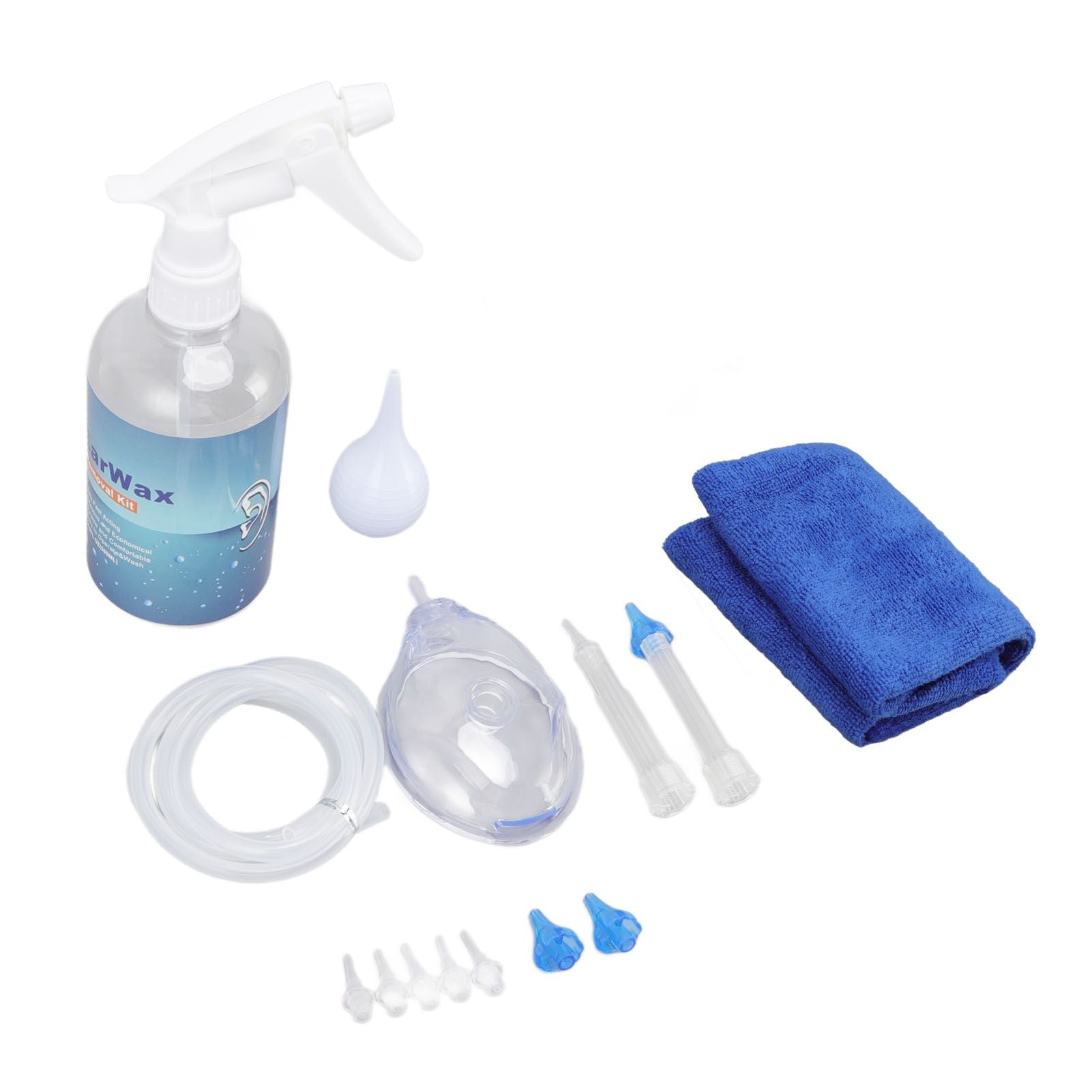 Ear Cleaning Kits 500ml Ear Washer Spray Bottle System with Professional Ear Muff Ear Wax Removal Tool for V1294-YM3117220246211-0421