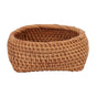 Rattan Storage Basket Hand Woven Simple Exquisite Rattan Organizer Storage Basket for Tea Sets Tableware S V1294-YM3117220246411-0421