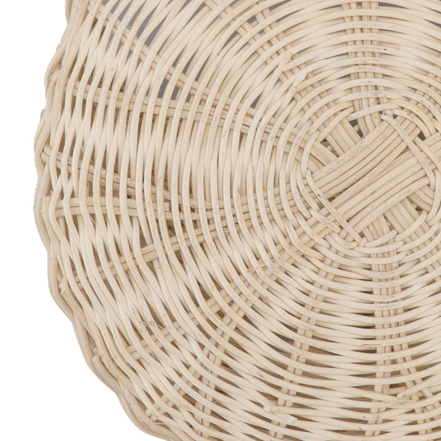 Wall Hanging Rattan Basket Multifunctional Wall Mounted Woven Storage Basket for Home Beige V1294-YM3117220247011-0421