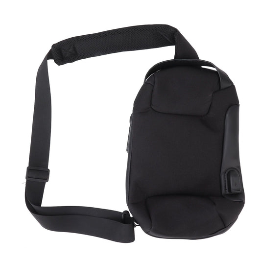 Shoulder Backpack Breathable Large Capacity Lockable Zipper Oxford Cloth Portable Sling Bag for Women Men V1294-YM3117220247111-0421
