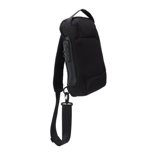 Shoulder Backpack Breathable Large Capacity Lockable Zipper Oxford Cloth Portable Sling Bag for Women Men V1294-YM3117220247111-0421