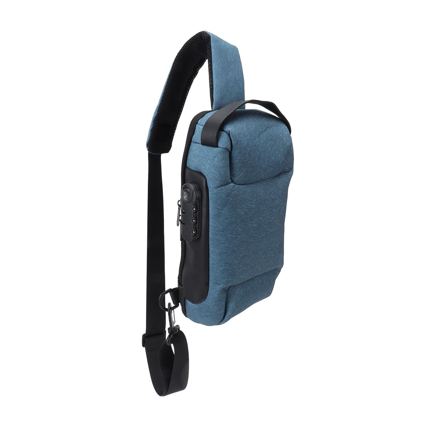 Shoulder Backpack Breathable Large Capacity Lockable Zipper Oxford Cloth Portable Sling Bag for Women Men OD V1294-YM3117220247112-0421