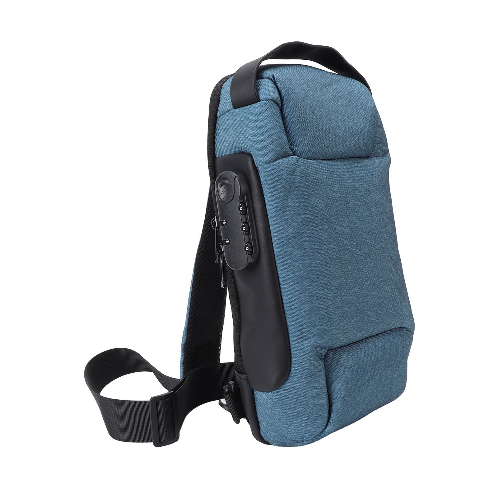 Shoulder Backpack Breathable Large Capacity Lockable Zipper Oxford Cloth Portable Sling Bag for Women Men OD V1294-YM3117220247112-0421