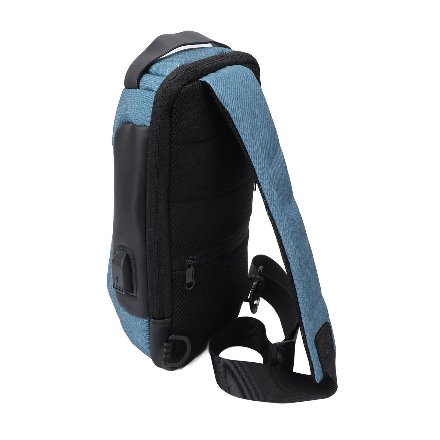 Shoulder Backpack Breathable Large Capacity Lockable Zipper Oxford Cloth Portable Sling Bag for Women Men OD V1294-YM3117220247112-0421