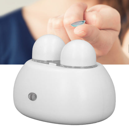 Contact Lens Cleaner Machine Automatic Portable Ultrasonic Contact Lens Cleaning Tool for Home White V1294-YM3117220247412-0421