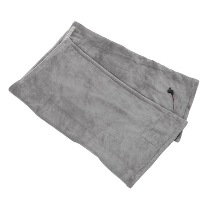 USB Electric Blanket Cozy Soft Portable Temperature Control Machine Washable Heated Shawl Throws for Car Home V1294-YM3117220248011-0421