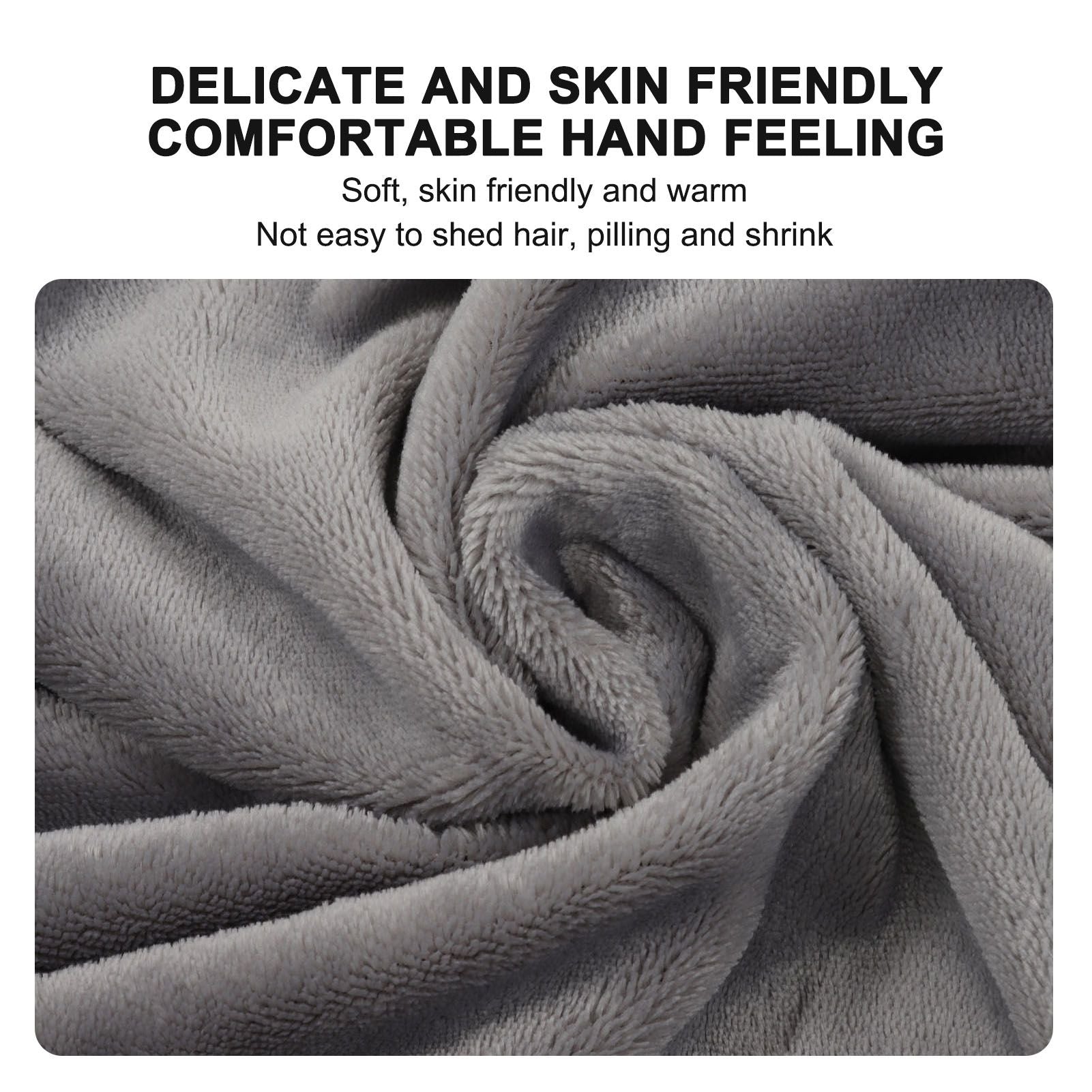 USB Electric Blanket Cozy Soft Portable Temperature Control Machine Washable Heated Shawl Throws for Car Home V1294-YM3117220248011-0421