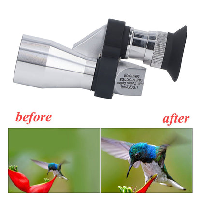 20mm Mini Portable Monocular Aluminium Alloy Wearproof Drop Resistant Waterproof Monocular Telescope with V1294-YM3117220248411-0421