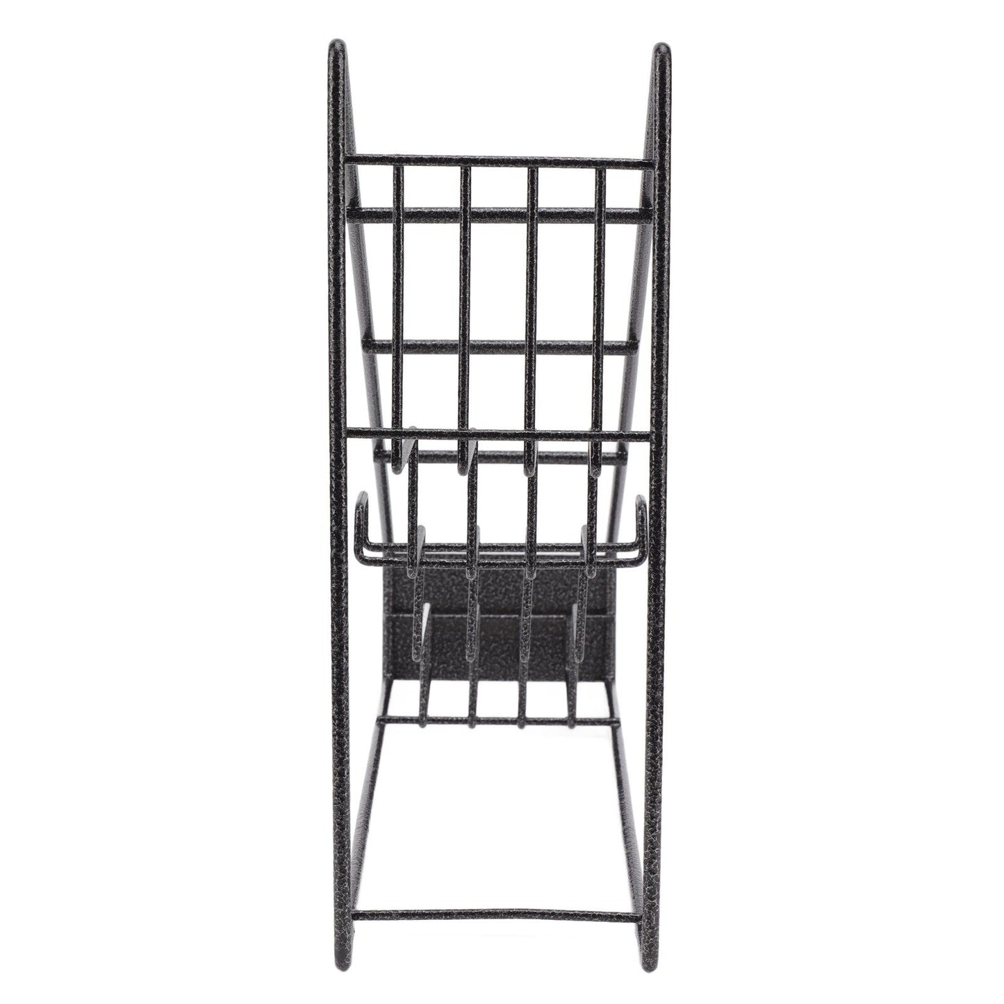 Wire Bottle Holder 4 Compartments Stainless Steel Syrup Bottle Holder Stable Coffee Spice Rack Shelf for V1294-YM3118220227811-0421