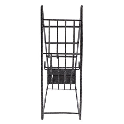Wire Bottle Holder 4 Compartments Stainless Steel Syrup Bottle Holder Stable Coffee Spice Rack Shelf for V1294-YM3118220227811-0421