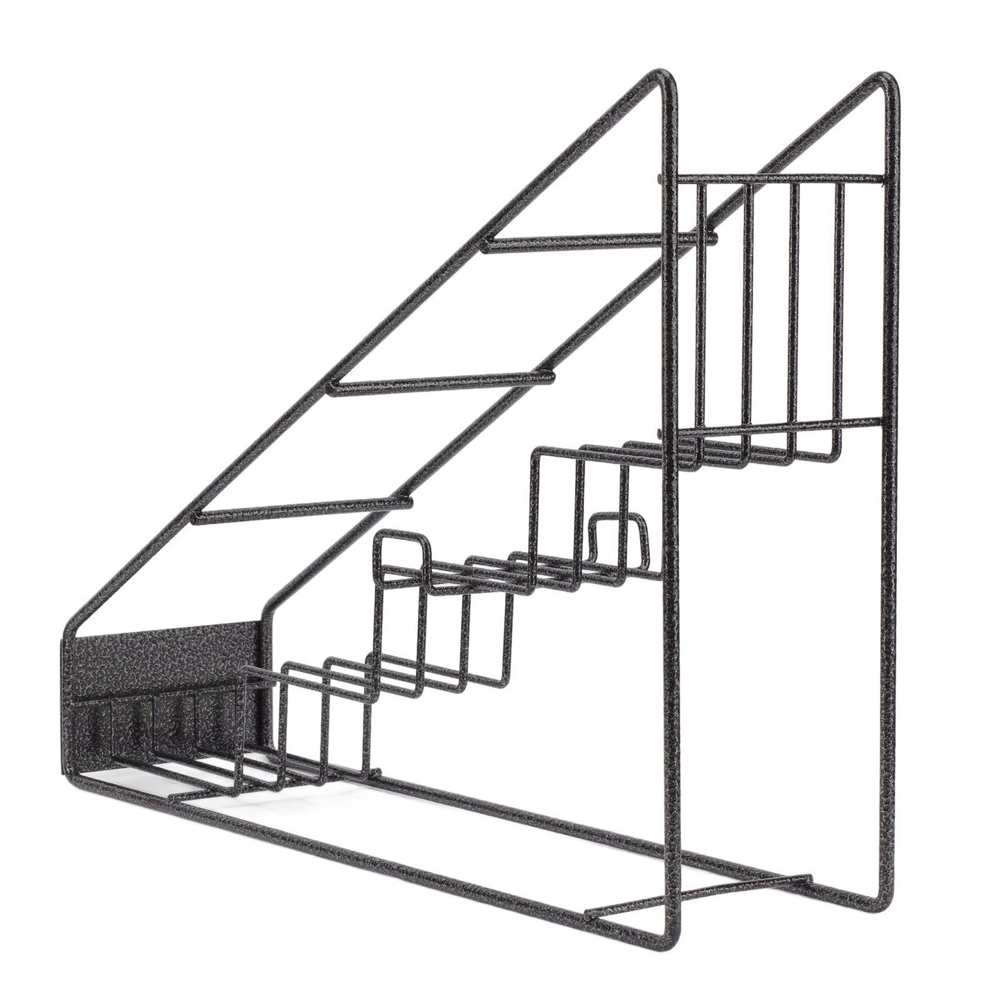 Wire Bottle Holder 4 Compartments Stainless Steel Syrup Bottle Holder Stable Coffee Spice Rack Shelf for V1294-YM3118220227811-0421