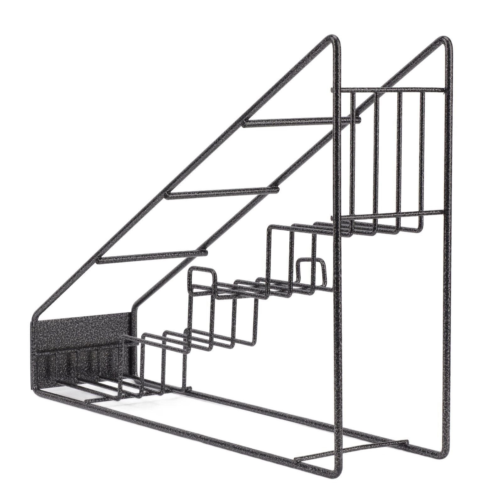 Wire Bottle Holder 4 Compartments Stainless Steel Syrup Bottle Holder Stable Coffee Spice Rack Shelf for V1294-YM3118220227811-0421