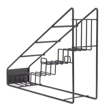 Wire Bottle Holder 4 Compartments Stainless Steel Syrup Bottle Holder Stable Coffee Spice Rack Shelf for V1294-YM3118220227811-0421