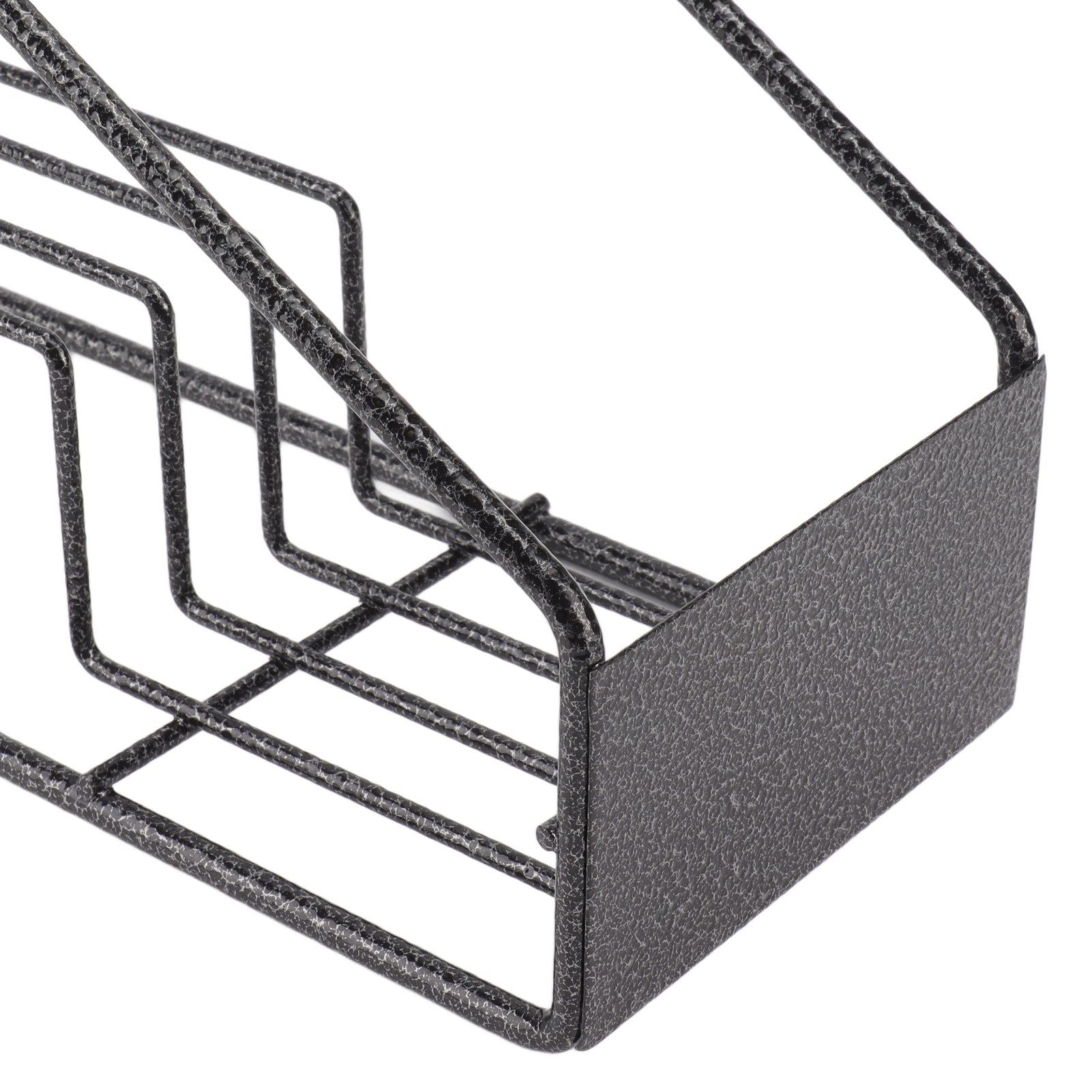 Wire Bottle Holder 4 Compartments Stainless Steel Syrup Bottle Holder Stable Coffee Spice Rack Shelf for V1294-YM3118220227811-0421