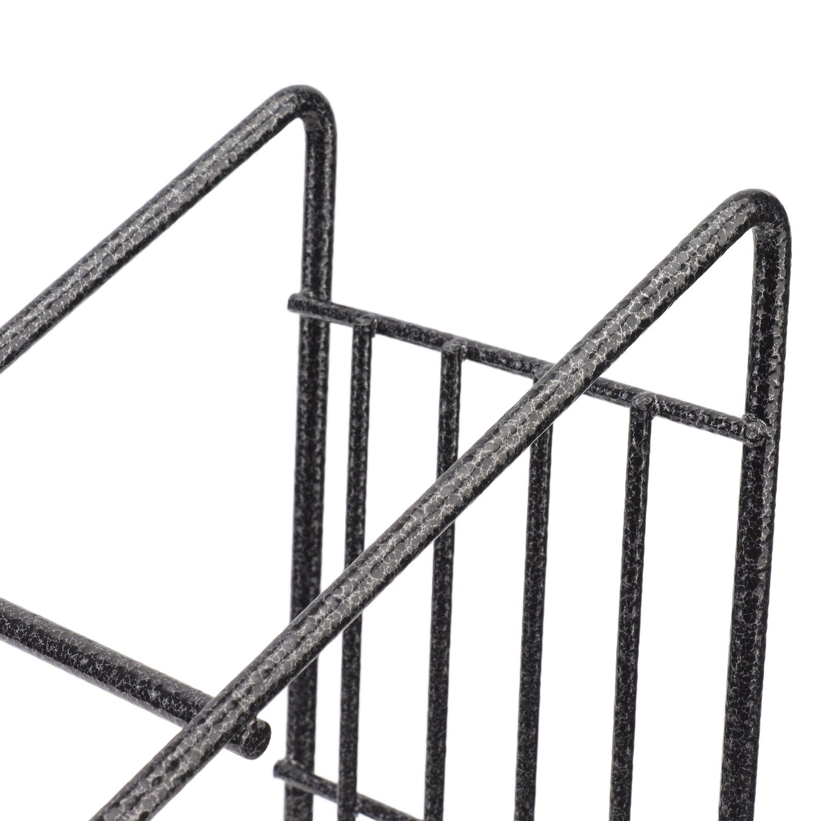 Wire Bottle Holder 4 Compartments Stainless Steel Syrup Bottle Holder Stable Coffee Spice Rack Shelf for V1294-YM3118220227811-0421