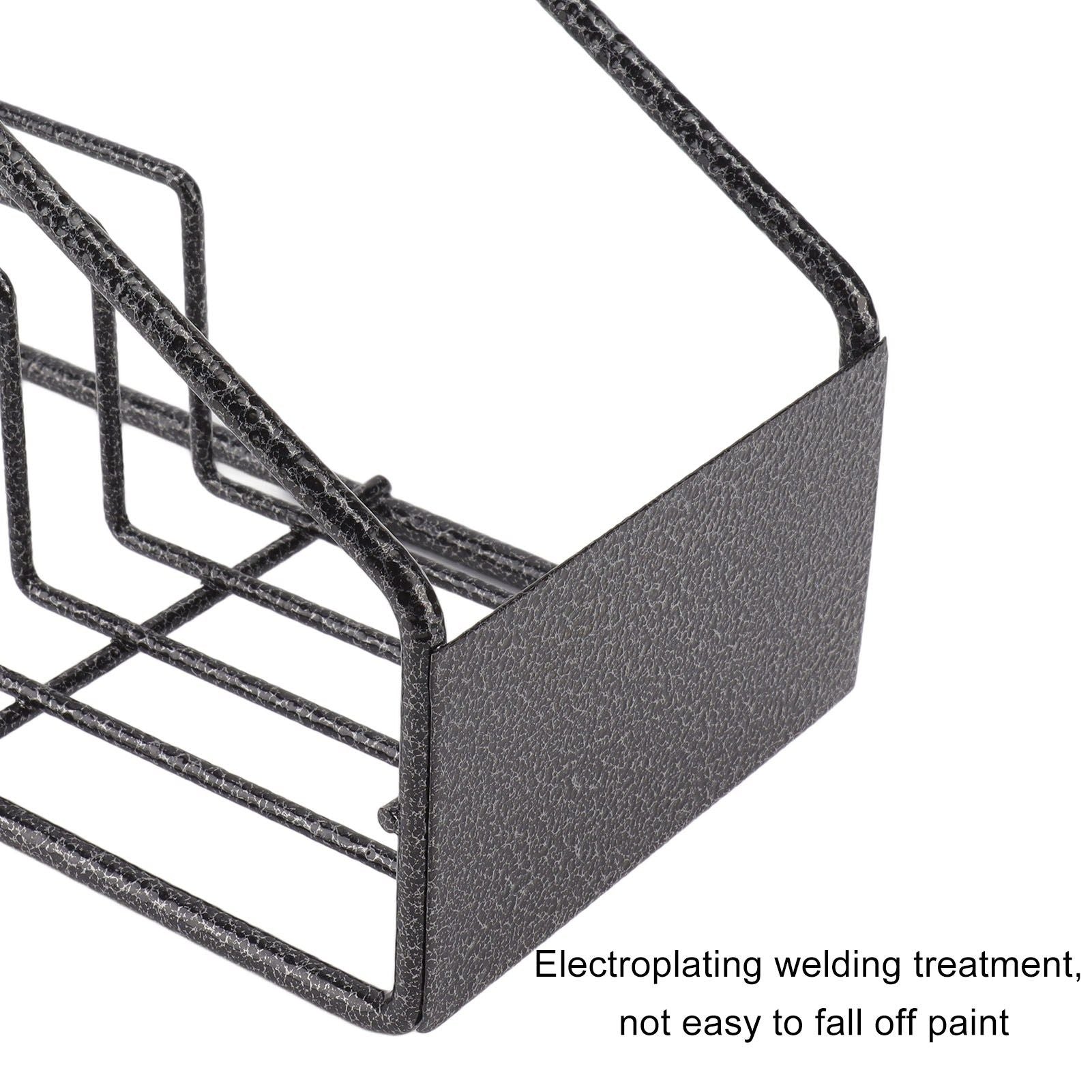 Wire Bottle Holder 4 Compartments Stainless Steel Syrup Bottle Holder Stable Coffee Spice Rack Shelf for V1294-YM3118220227811-0421