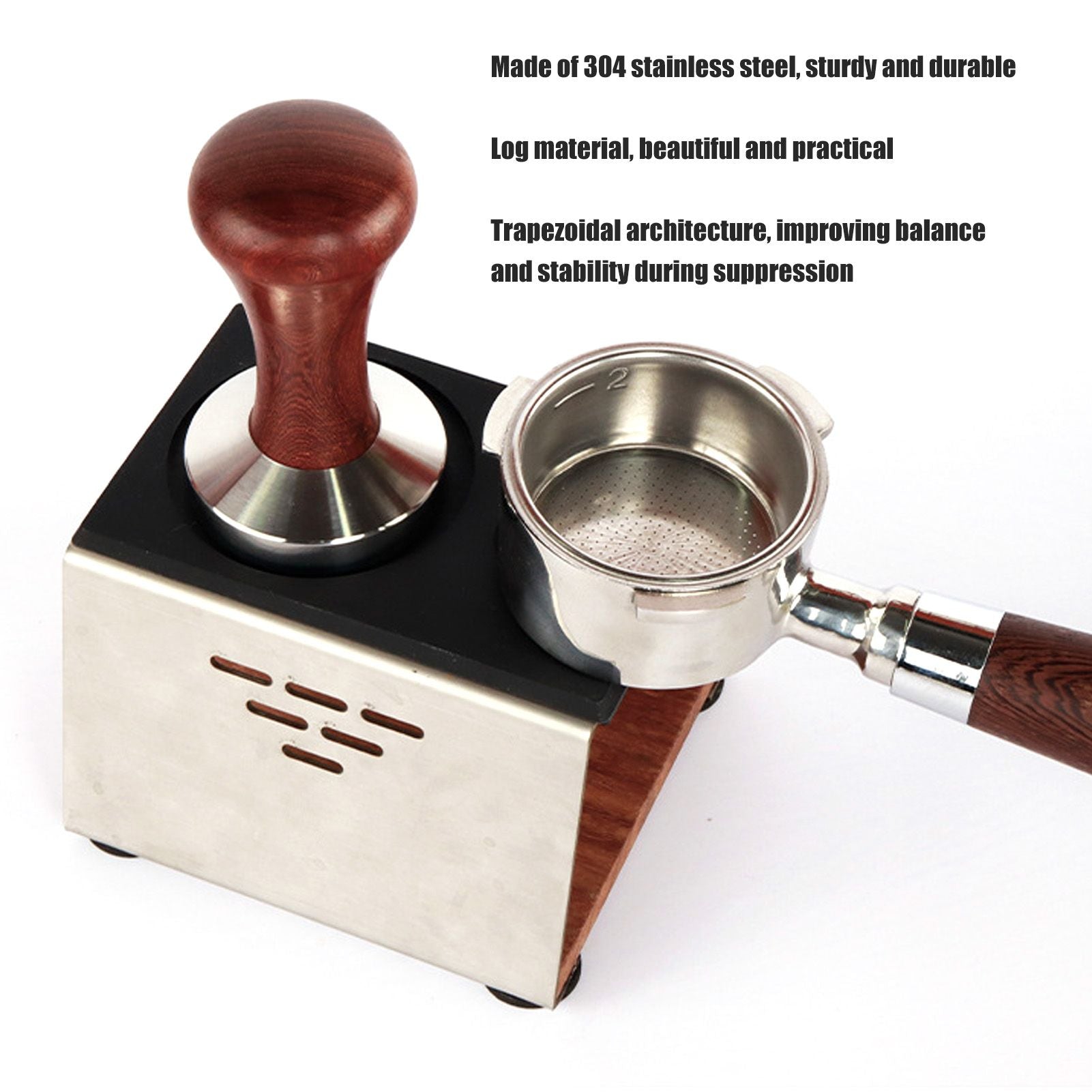 Coffee Tamper Holder Coffee Tamper Station Stand for Home Cafe Restaurant Hotel Office V1294-YM3118220229111-0421