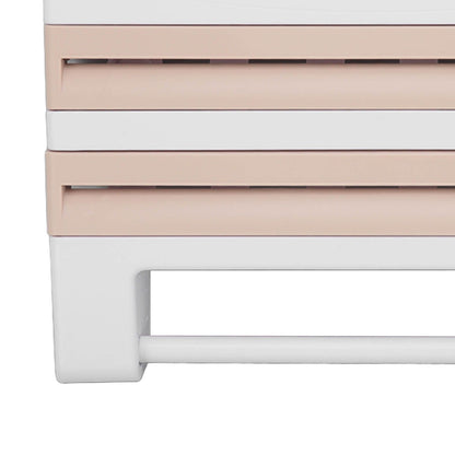Cling Film Holder Wall Mount Multifunctional Cling Film Cutter with Screws for Kitchen Khaki V1294-YM3118220232611-0421