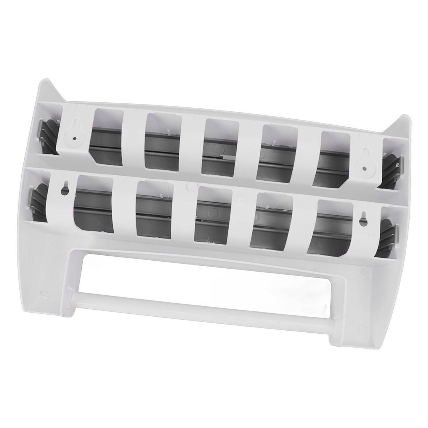 Cling Film Holder Wall Mount Multifunctional Cling Film Cutter with Screws for Kitchen Grey Blue V1294-YM3118220232612-0421