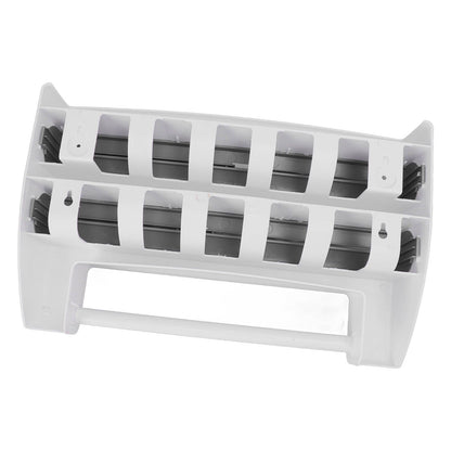Cling Film Holder Wall Mount Multifunctional Cling Film Cutter with Screws for Kitchen Grey Blue V1294-YM3118220232612-0421