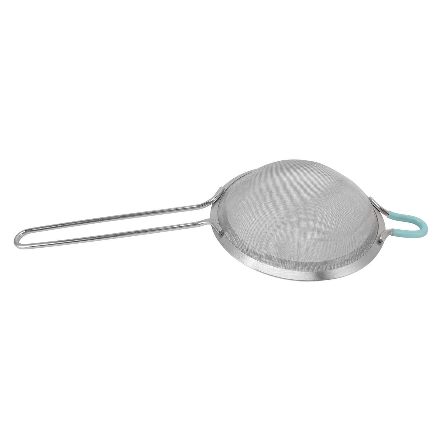 60 Mesh Fine Strainer Stainless Steel Handheld Flour Colander with Long Handle for Kitchen 20cm/7.9in V1294-YM3118220234912-0421