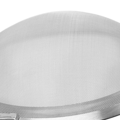 60 Mesh Fine Strainer Stainless Steel Handheld Flour Colander with Long Handle for Kitchen 20cm/7.9in V1294-YM3118220234912-0421