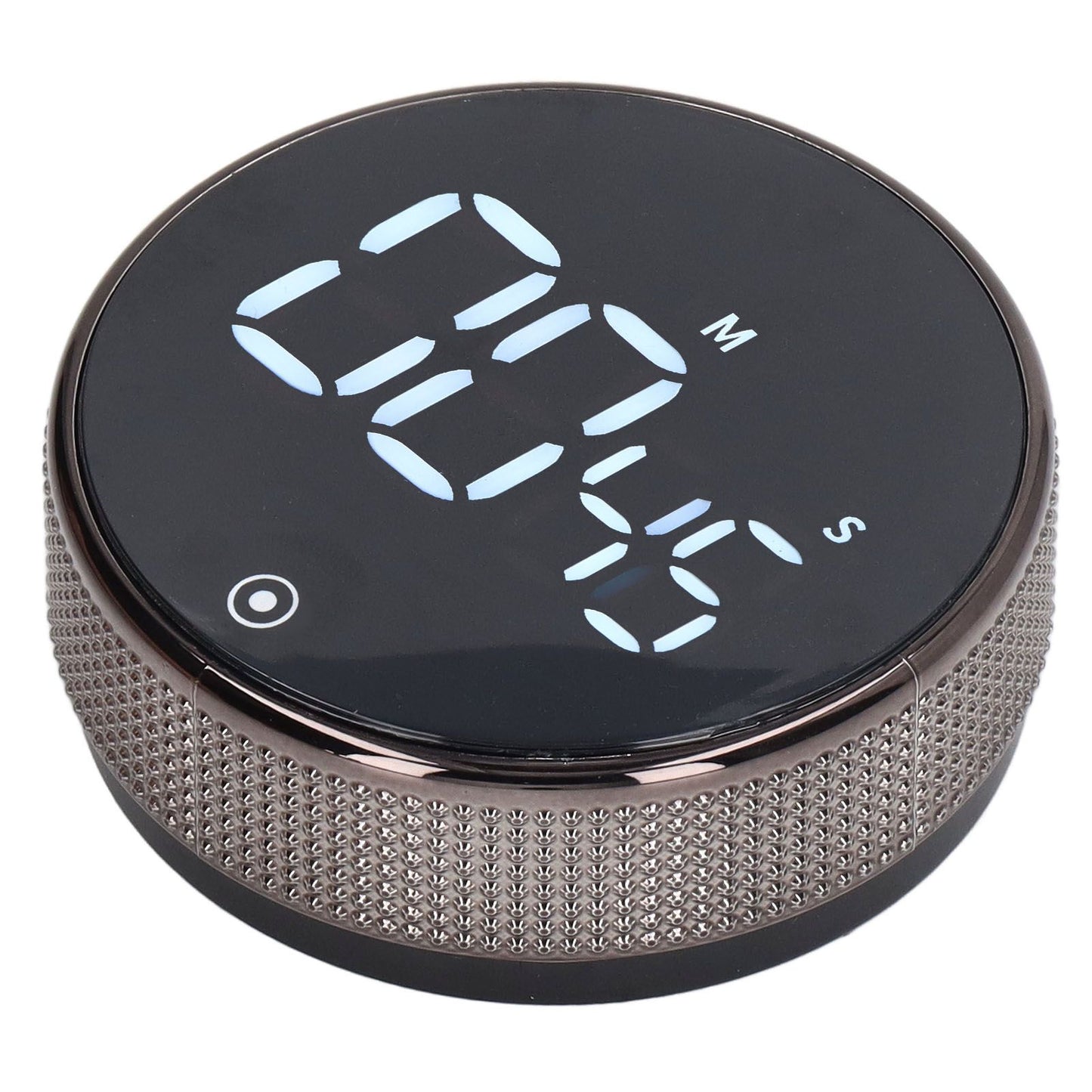 Kitchen Timer Rotating Silent Magnetic Suction Kids Study Timer LED Countdown Timer Black V1294-YM3118220235011-0421