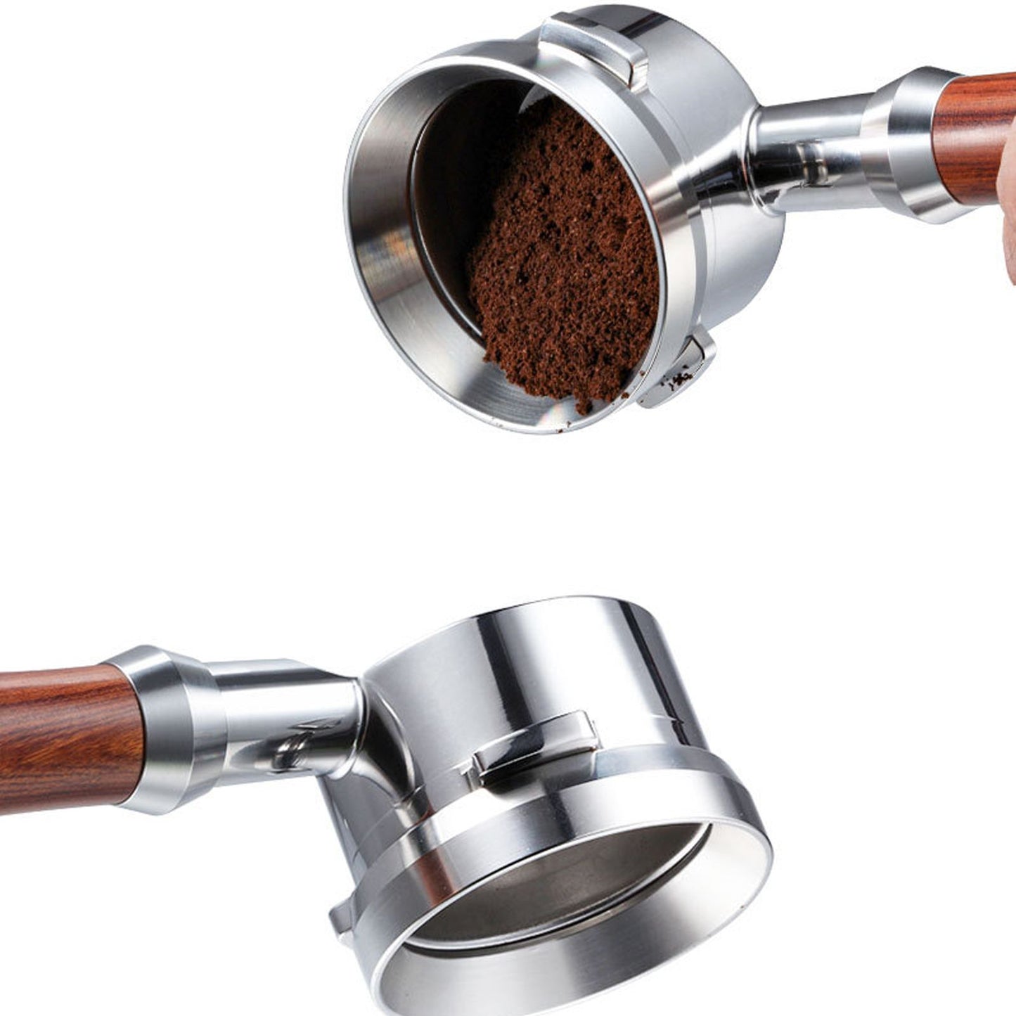 Intelligent Dosing Ring Brewing Bowl Portafilter Magnetic Coffee Powder Dosing Ring Making Tool 51mm V1294-YM3118220235411-0421