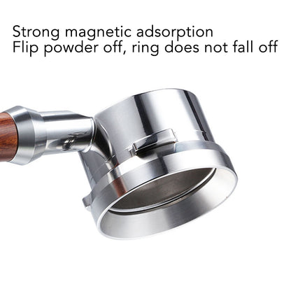 Intelligent Dosing Ring Brewing Bowl Portafilter Magnetic Coffee Powder Dosing Ring Making Tool 57.5mm V1294-YM3118220235413-0421