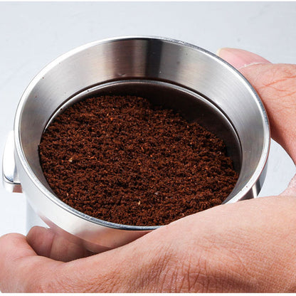 Intelligent Dosing Ring Brewing Bowl Portafilter Magnetic Coffee Powder Dosing Ring Making Tool 58.35mm V1294-YM3118220235415-0421