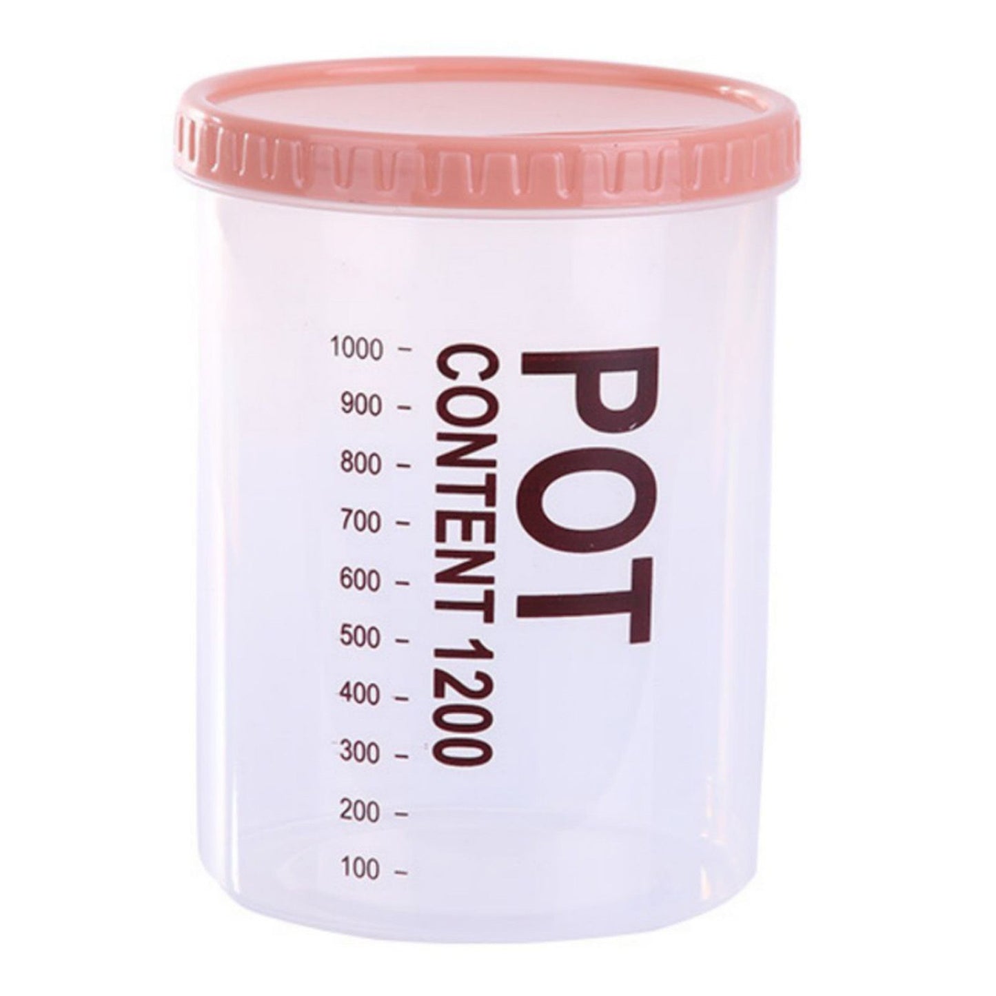 Storage Jars Plastic Material Stackable Transparent Body Large Capacity Rotatable Sealing Cover Airtight Jars V1294-YM3118220235711-0421