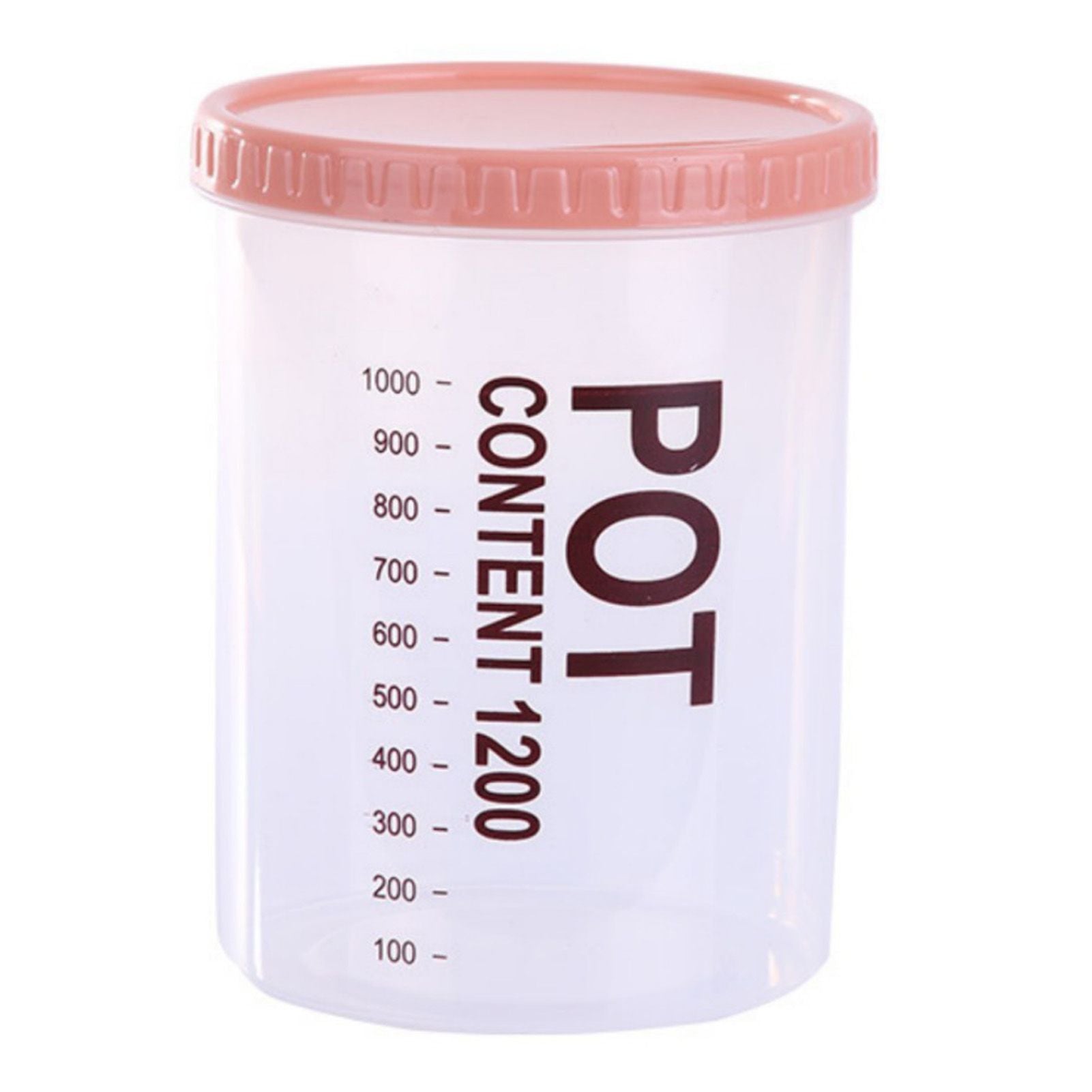 Storage Jars Plastic Material Stackable Transparent Body Large Capacity Rotatable Sealing Cover Airtight Jars V1294-YM3118220235711-0421