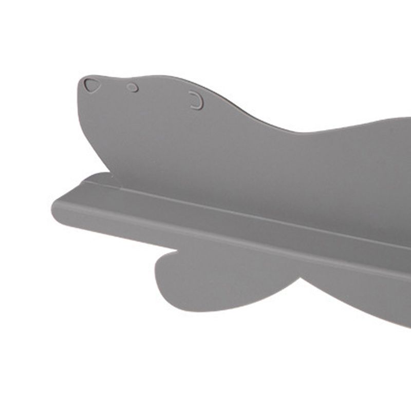 Kitchen Sink Water Splashing Guard Silicone Water Splatter Guard with Suction Cup for Dishes Washing Grey Bear V1294-YM3118220235912-0421