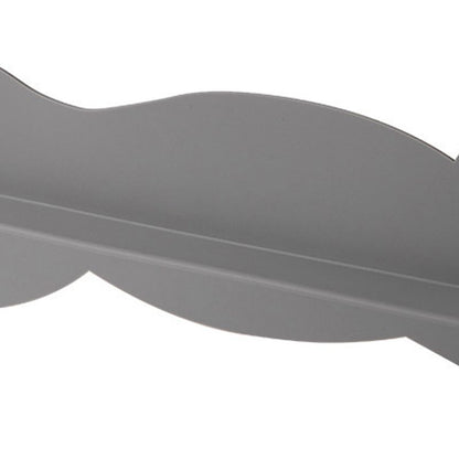 Kitchen Sink Water Splashing Guard Silicone Water Splatter Guard with Suction Cup for Dishes Washing Grey Bear V1294-YM3118220235912-0421