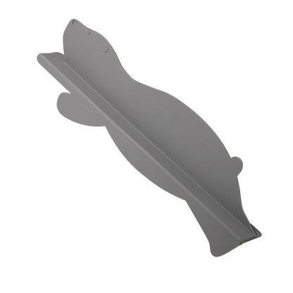 Kitchen Sink Water Splashing Guard Silicone Water Splatter Guard with Suction Cup for Dishes Washing Grey Bear V1294-YM3118220235912-0421
