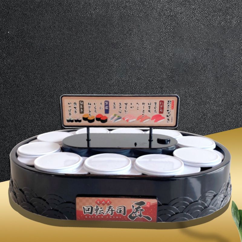 Rotating Cupcakes Machine Automatic Rotating Display Table Swing Tray for Kids Birthday Party Gifts Sushi V1294-YM3118220236011-0421