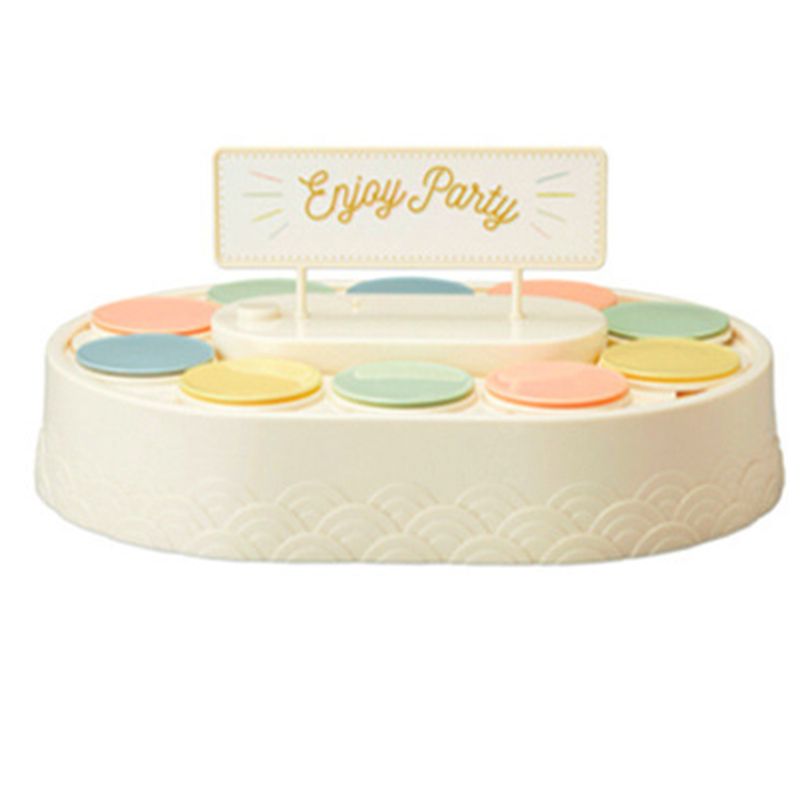 Rotating Cupcakes Machine Automatic Rotating Display Table Swing Tray for Kids Birthday Party Gifts Dessert V1294-YM3118220236012-0421