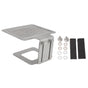 Coffee Machine Scale Rack Stainless Steel Height Adjustable Strong Weighing Rack Silver V1294-YM3118220236211-0421