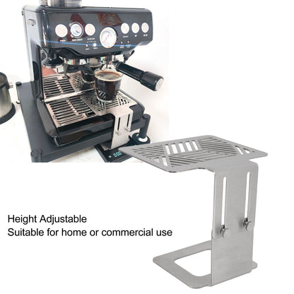 Coffee Machine Electronic Scale Rack 304 Stainless Steel Adjustable Height Coffee Machine Scale Weighing V1294-YM3118220236411-0421