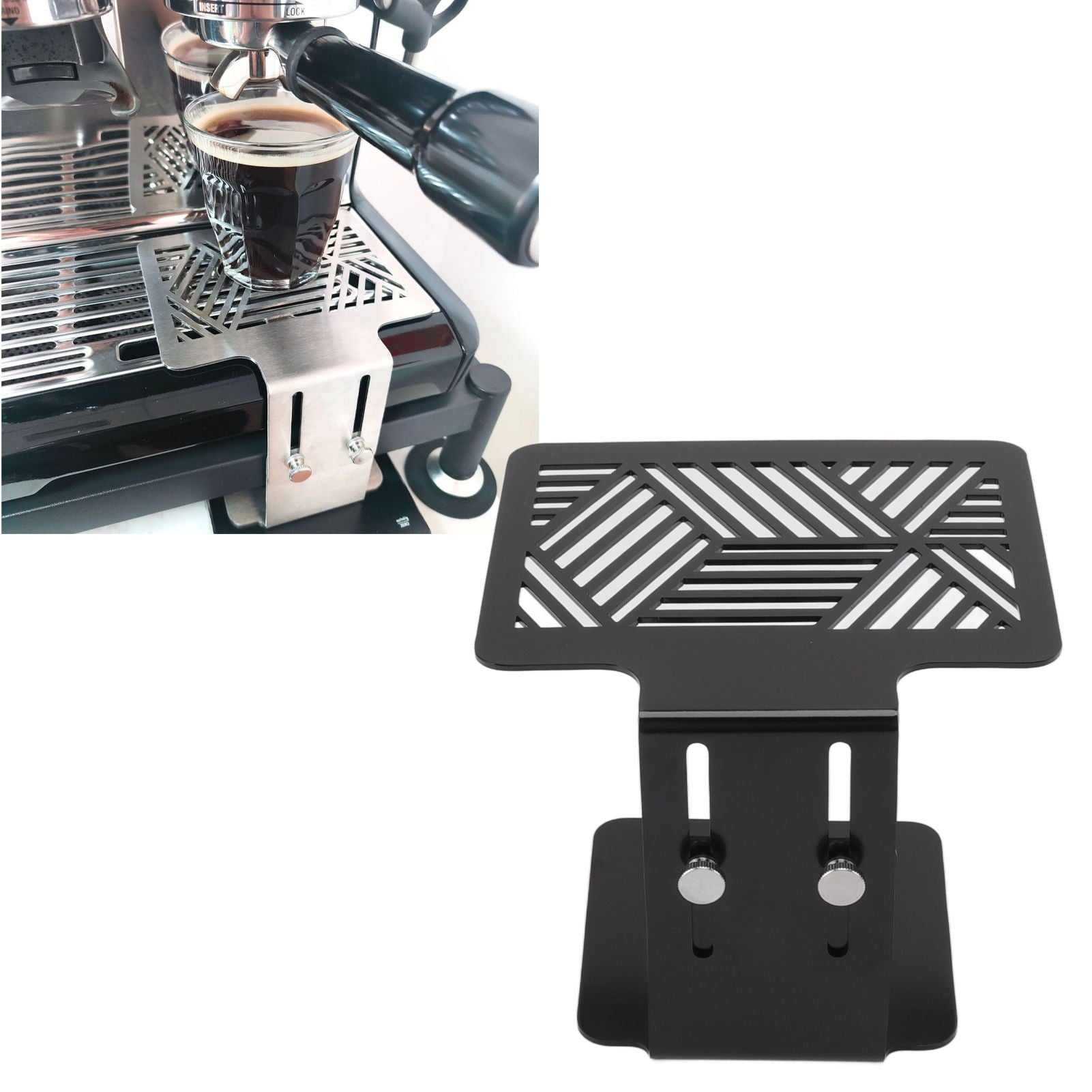 Coffee Machine Electronic Scale Rack 304 Stainless Steel Adjustable Height Coffee Machine Scale Weighing V1294-YM3118220236412-0421