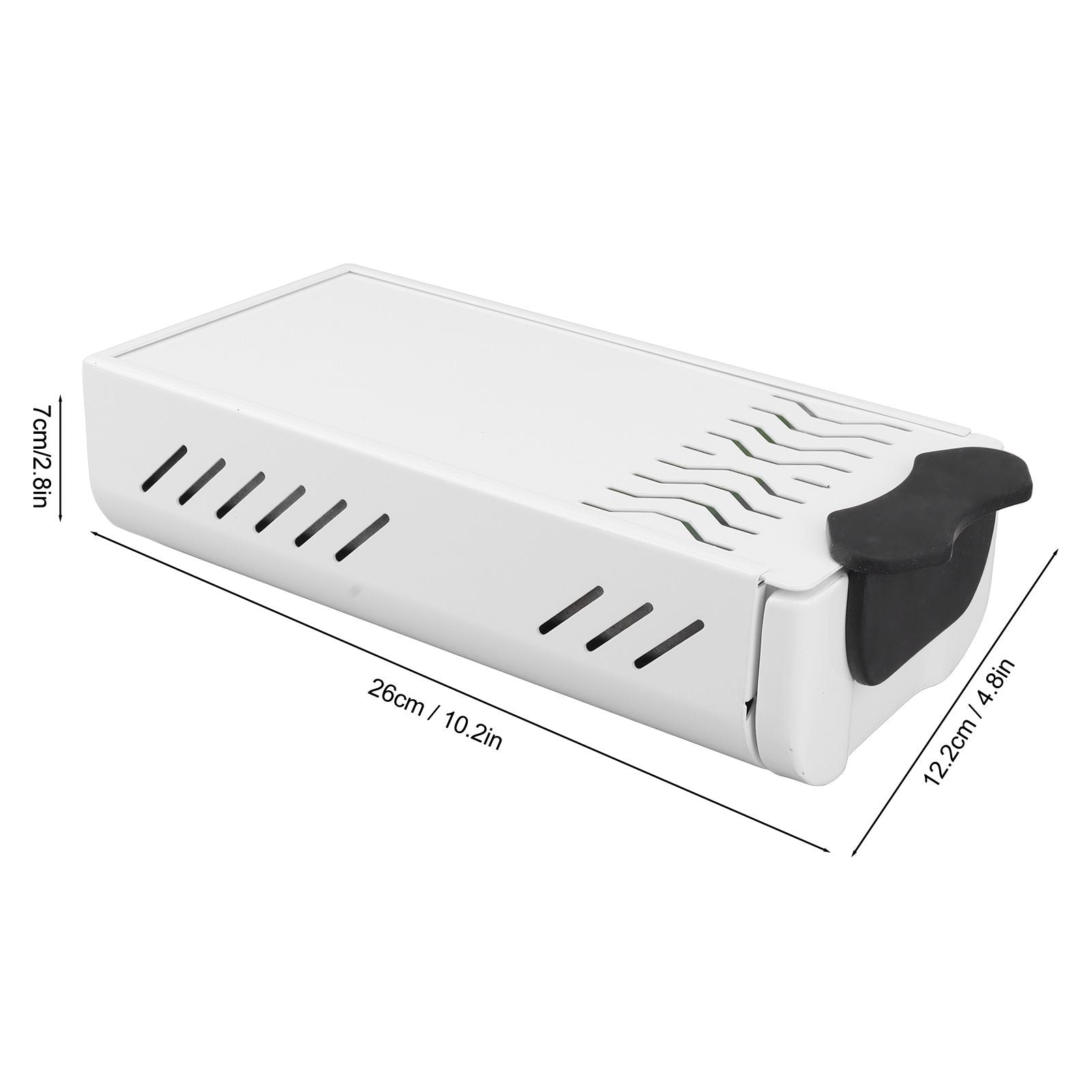 Knock Box Drawer Stainless Steel Detachable Anti Slip Feet Coffee Ground Knock Container White V1294-YM3118220236612-0421